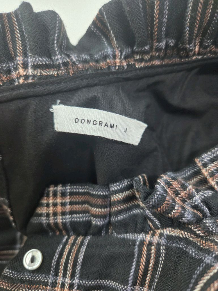 동그라미마켓 체크 여아 원피스 J1 사이즈 이미지