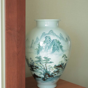 설봉 박찬봉 청화백자 시리즈 2점 s급 판매합니다 이미지