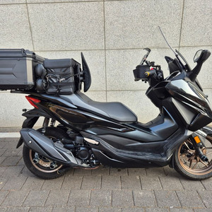 주행거리 짧은 혼다 포르자350 25년식 배달셋팅 팔아요 이미지