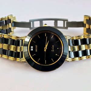 세이코 돌체(Seiko Dolce) 블랙 세라믹 쿼츠 남성용시계 이미지