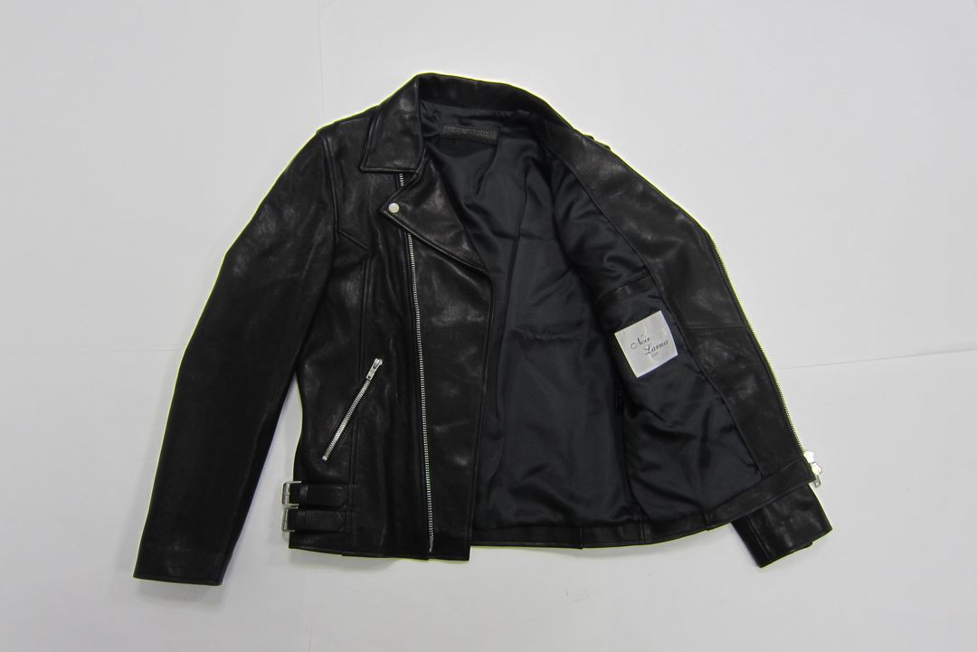 느와르 라르메스 ma-1 가죽자켓 46사이즈 이미지
