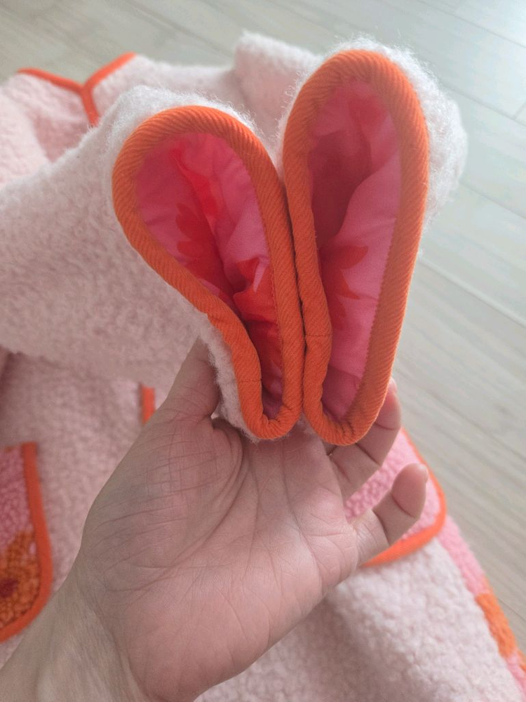 베베베베 토끼 롱 후리스 L 이미지