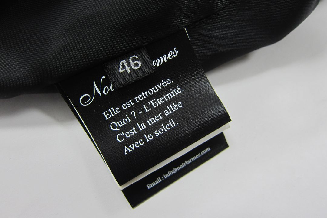 느와르라르메스 가죽자켓 46사이즈 이미지