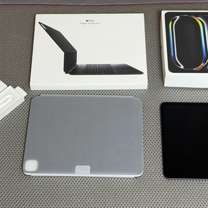 아이패드 프로 13 M4 애케플 매직키보드 애플펜슬 풀세트 이미지