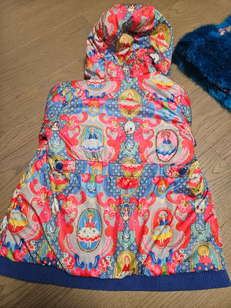 오일릴리 키즈패딩 퍼베스트 이미지