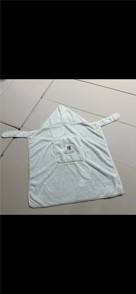 마롤로뜨 뽀글이 아기띠 워머 아이보리 이미지
