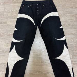 떠그클럽 tc레더 워싱 데님팬츠 블랙M 이미지