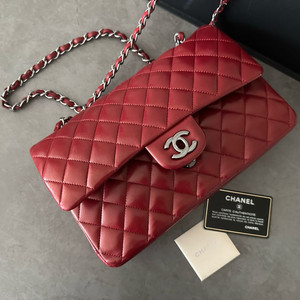 샤넬 램스킨 클래식 미듐 체인 숄더백 이미지