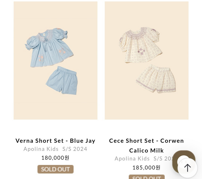 아폴리나 베르나 5-7 그레비 모자 가방 일괄 이미지