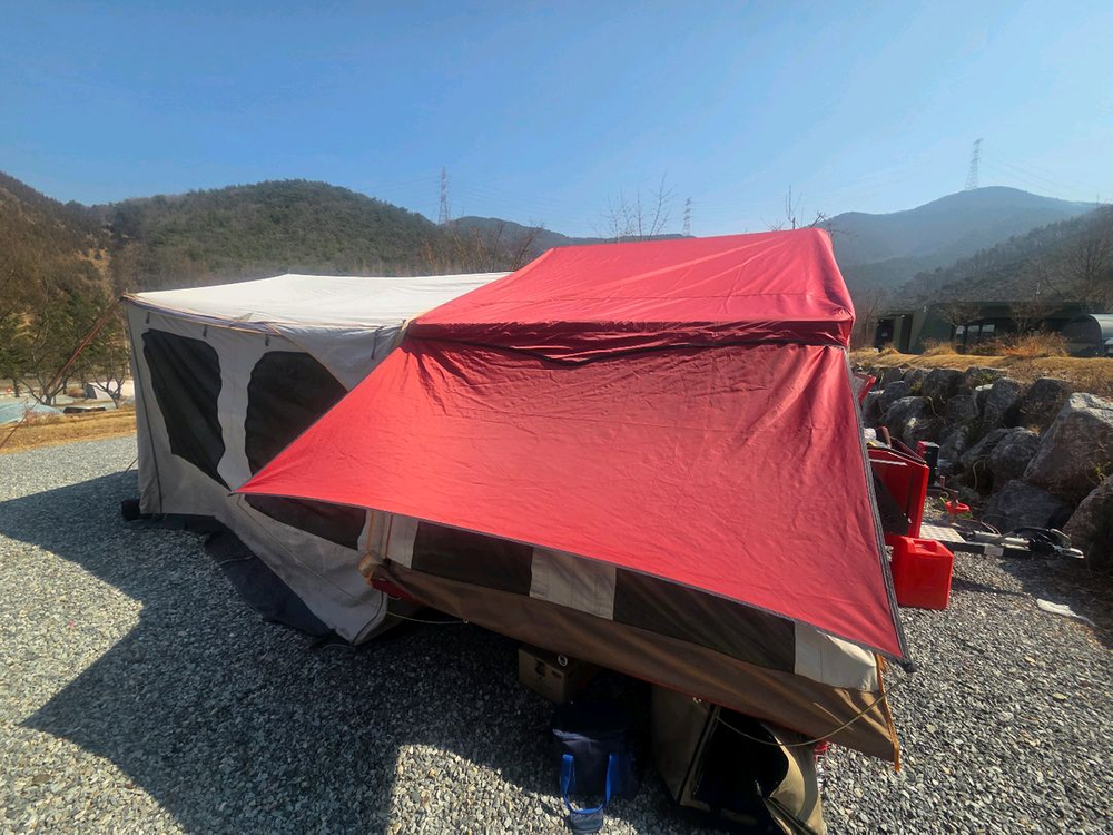 신화 텐트트레일러 신화 nx4 판매 이미지