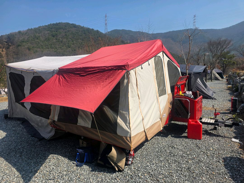 신화 텐트트레일러 신화 nx4 판매 이미지