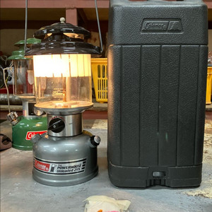 콜맨 빈티지 295 일본판 휘발유랜턴 이미지