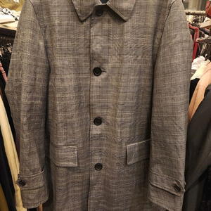 버버리 런던 체크 리버시블 남성 코트 이미지