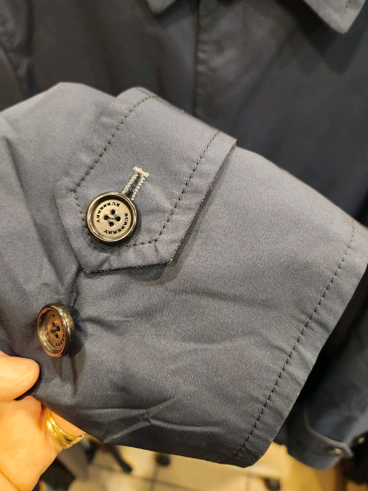 버버리 런던 체크 리버시블 남성 코트 이미지