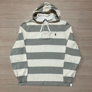 폴로 랄프로렌 스트라이프 럭비 후드티 이미지