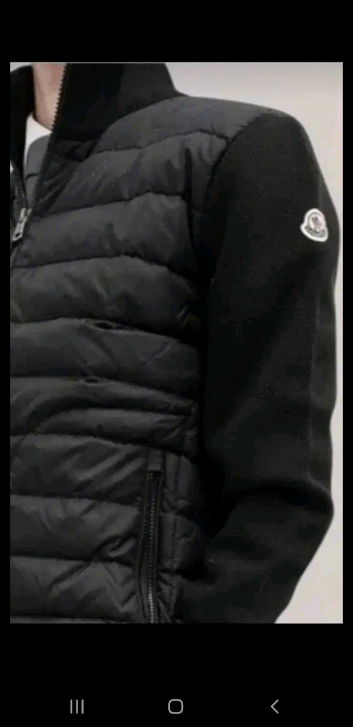 몽클레어 남성니트패딩M사이즈 이미지