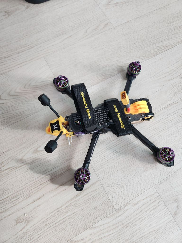 DJI 03 +커스텀 FPV 드론 Bee + 조종기 Tx15 + 6s 배터리 풀세트 이미지