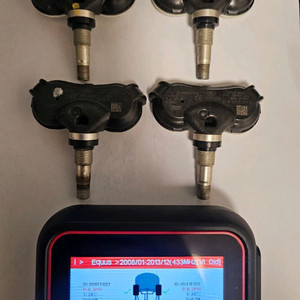 에쿠스VI 전기형 52933-3M000 TPMS 4개 이미지