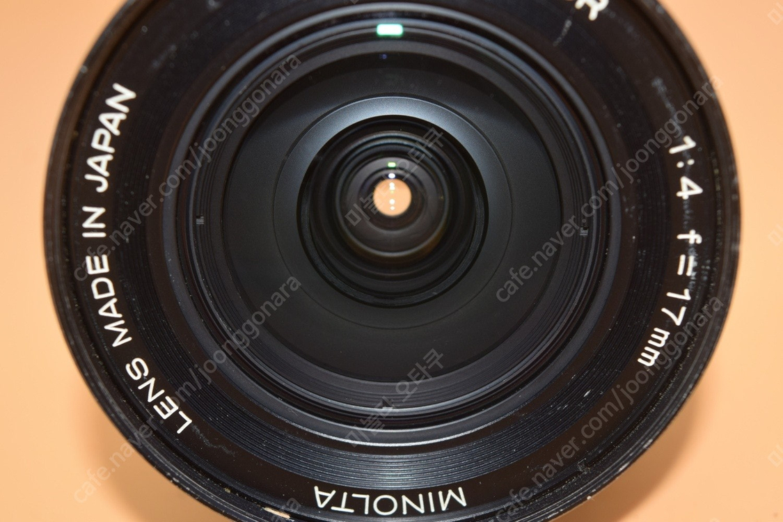 [수동렌즈] MINOLTA ROKKOR MD 17MM F4 FOR MD/MC X700 X300 X370 이미지