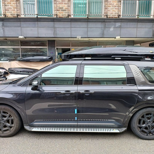 새제품 카니발KA4 블랙,화이트,투싼nx4 블랙,캐스퍼EV 블랙,구형 팰리세이드LX2 루프박스 블랙유광 생산과정중 이미지