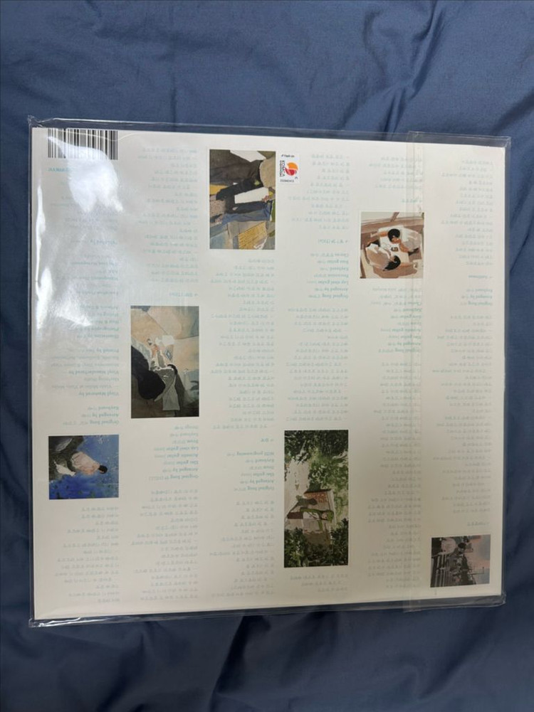 백예린 선물 lp 이미지