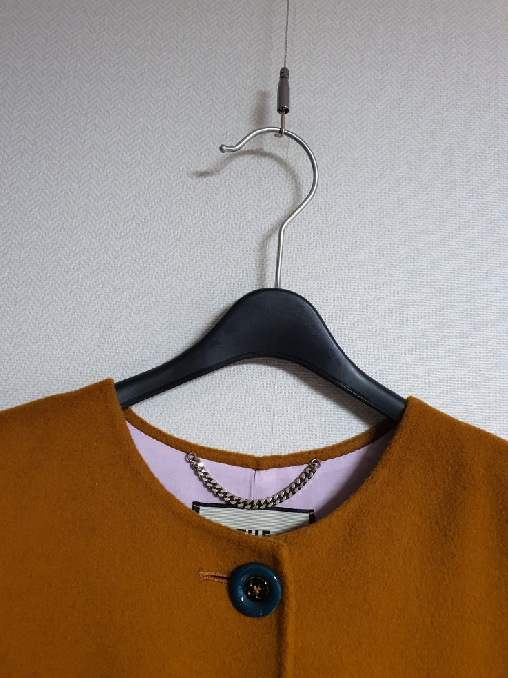 한섬 더스토어 THE STORE 핸드메이드 베스트 코트 M 사이즈 이미지