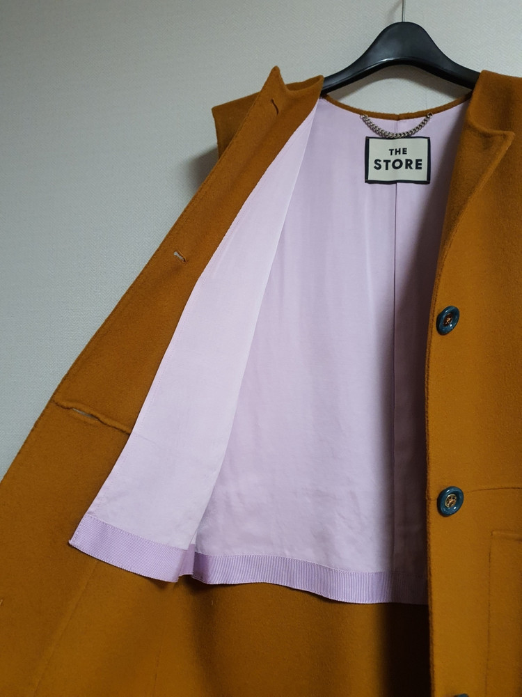 한섬 더스토어 THE STORE 핸드메이드 베스트 코트 M 사이즈 이미지