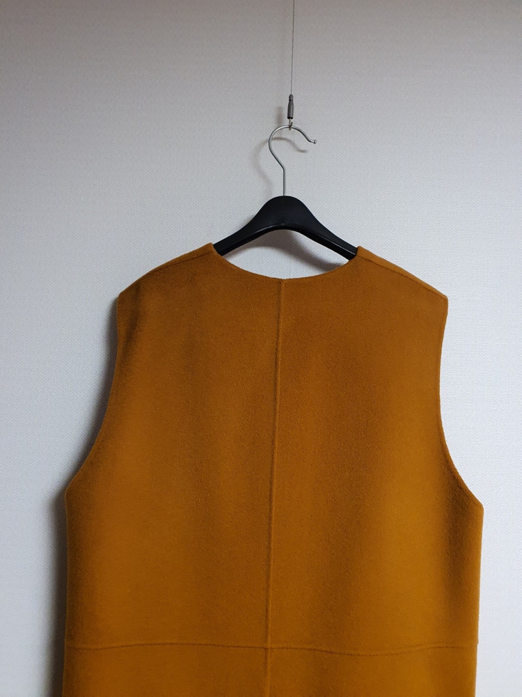 한섬 더스토어 THE STORE 핸드메이드 베스트 코트 M 사이즈 이미지