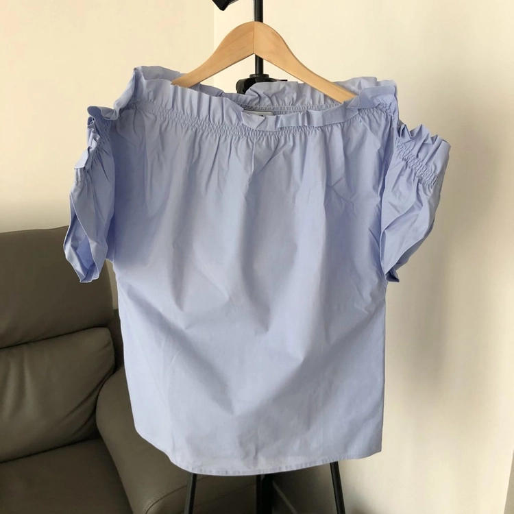 (미착용) MSGM 오프숄더 탑 이미지