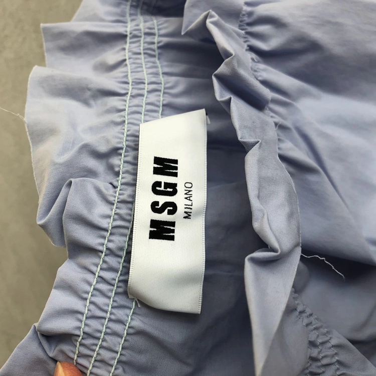 (미착용) MSGM 오프숄더 탑 이미지