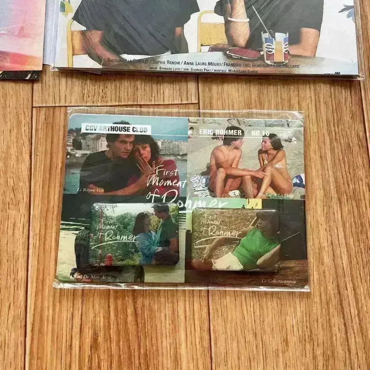 녹색광선 오리지널 티켓 아트티켓 해변의폴린느에릭로메르아트하우스마그넷포스터 이미지