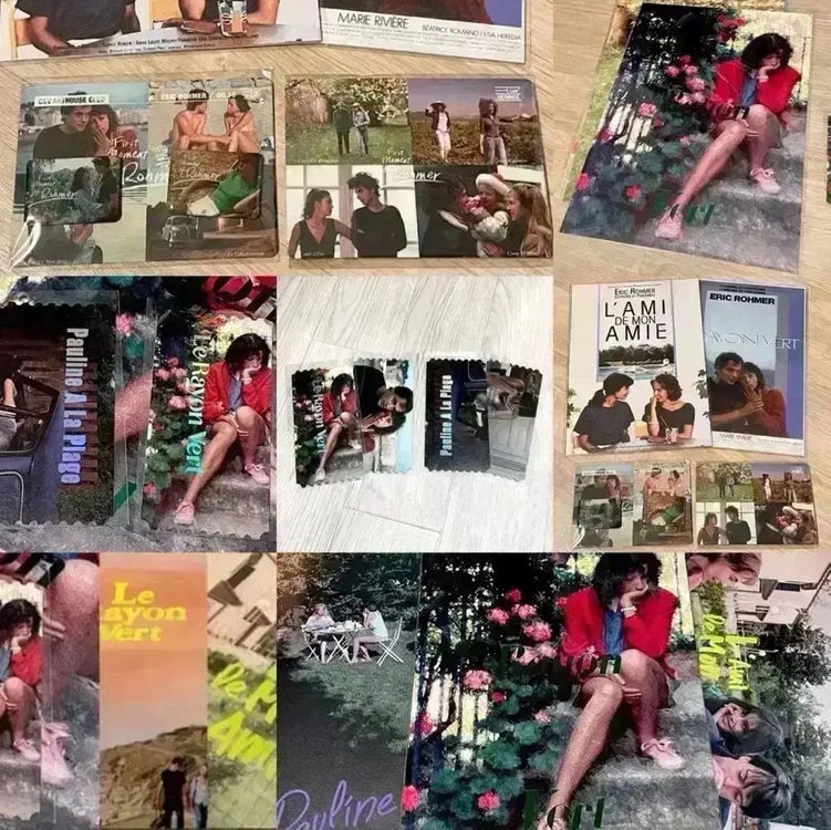 녹색광선 오리지널 티켓 아트티켓 해변의폴린느에릭로메르아트하우스마그넷포스터 이미지