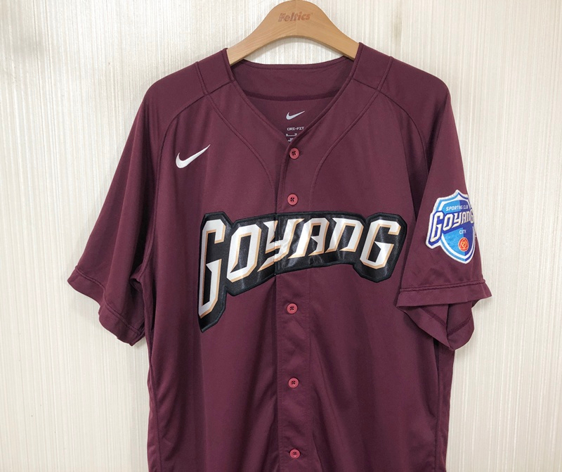 나이키 고양히어로즈 선수실착 원정유니폼/져지 XL #23 예진원 이미지