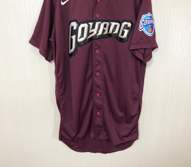 나이키 고양히어로즈 선수실착 원정유니폼/져지 XL #23 예진원 이미지