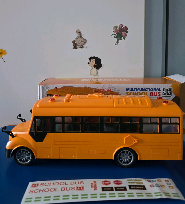 스쿨버스 장난감 자동차 새상품 이미지