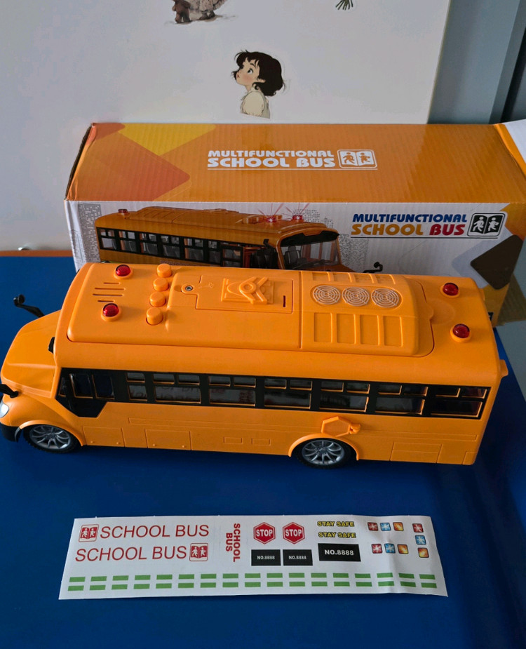 스쿨버스 장난감 자동차 새상품 이미지