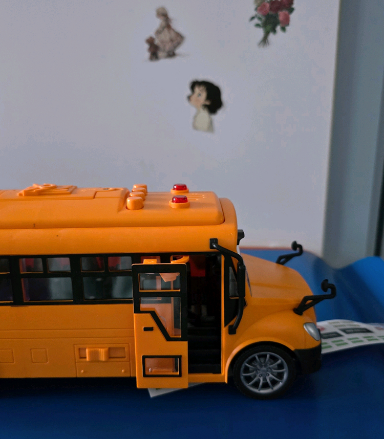 스쿨버스 장난감 자동차 새상품 이미지