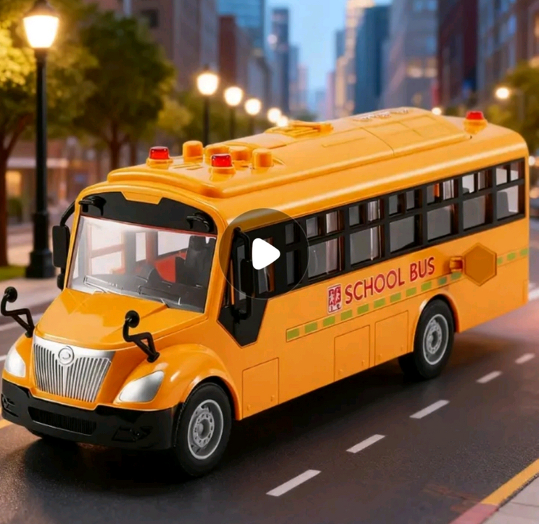 스쿨버스 장난감 자동차 새상품 이미지