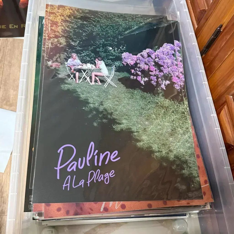 에릭로메르 영화 미니포스터 마그넷오리지널티켓아트티켓 녹색광선해변의폴린굿즈 이미지