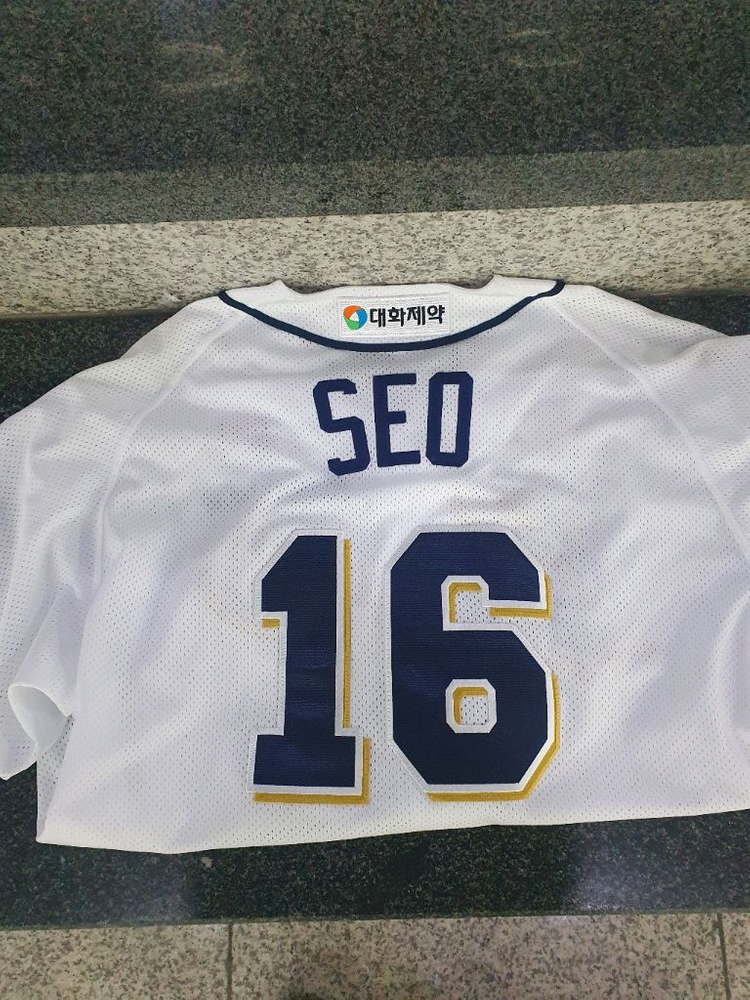 두산 스페셜 유니폼팝니다(선수 실착) 이미지