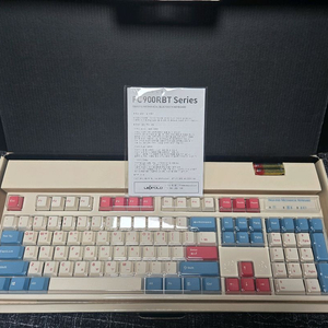 레오폴드 코랄블루 유무선 키보드 판매 이미지