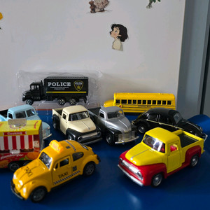 폴리스 택시 트럭 등 일괄 이미지