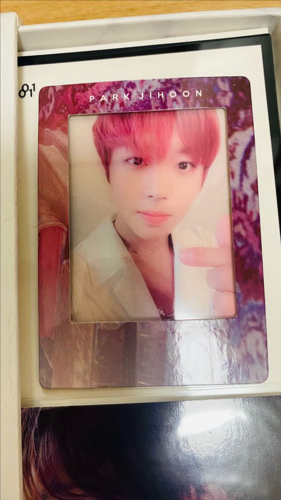 박지훈 첫 솔로앨범 포토카드 엽서 세트 이미지