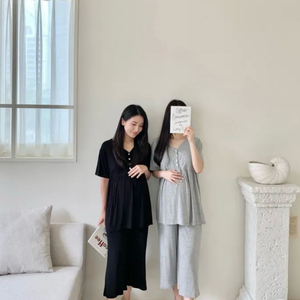 [새상품바지만2개]루시드라잇 반팔 임부복 바지만 2개 이미지