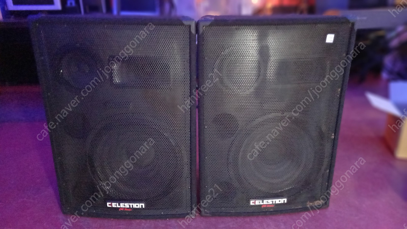 미국 celestion 스피커 15" 3웨이 cr153 1조(2개)싸게 내놓습니다. 이미지