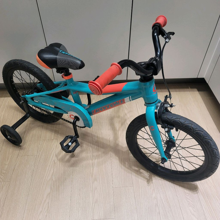 캐논데일 16인치 유아동 자전거 이미지