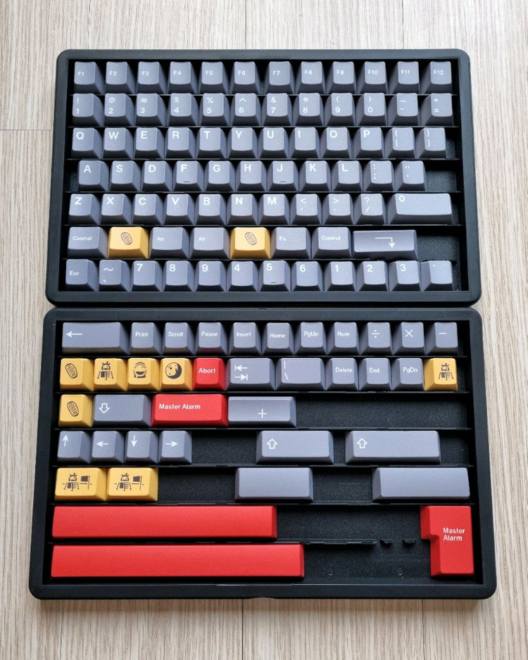 [미사용] 일당오 Lunar 루나 PBT 키보드 키캡 판매 이미지