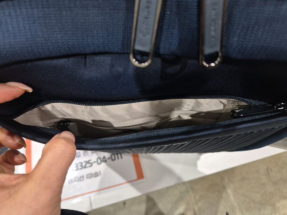 샘소나이트 SILHOUETTE 백팩 네이비 (새상품) 이미지