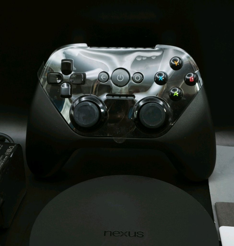 구글 넥서스 플레이어와 아수스 게임패드TV500G 이미지