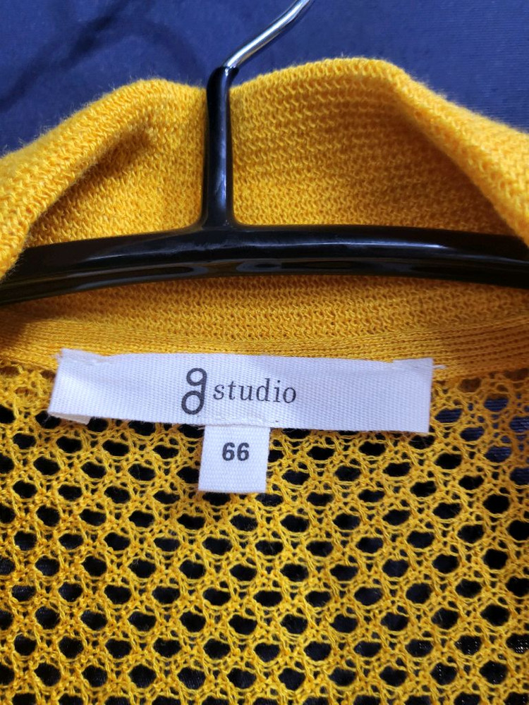 지스튜디오 시스루 롱 벨티드 가디건(새상품) 이미지